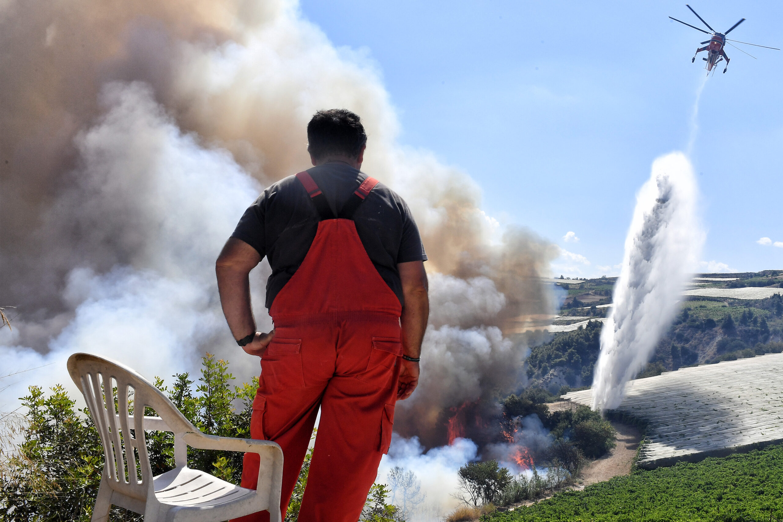 Σε 37 μήνες φυλάκιση χωρίς αναστολή καταδικάστηκε 72χρονος για μία από τις δύο φωτιές στην Στιμάγκα Κορινθίας