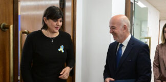 Συνάντηση Φλωρίδη – Κοβέσι: Αναθεώρηση διάταξης περί ευθύνης υπουργών και ενίσχυση του ελληνικού παραρτήματος ζήτησε η Ευρ. Εισαγγελέας Κοβέσι